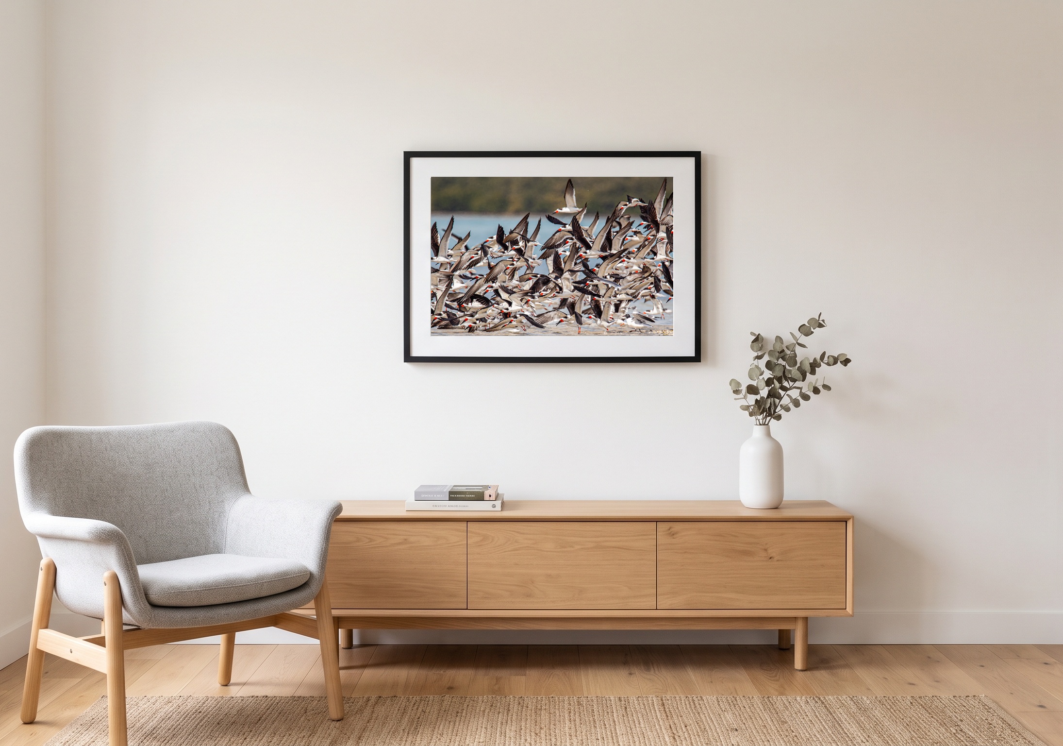 Birds I Room Setting Mockup