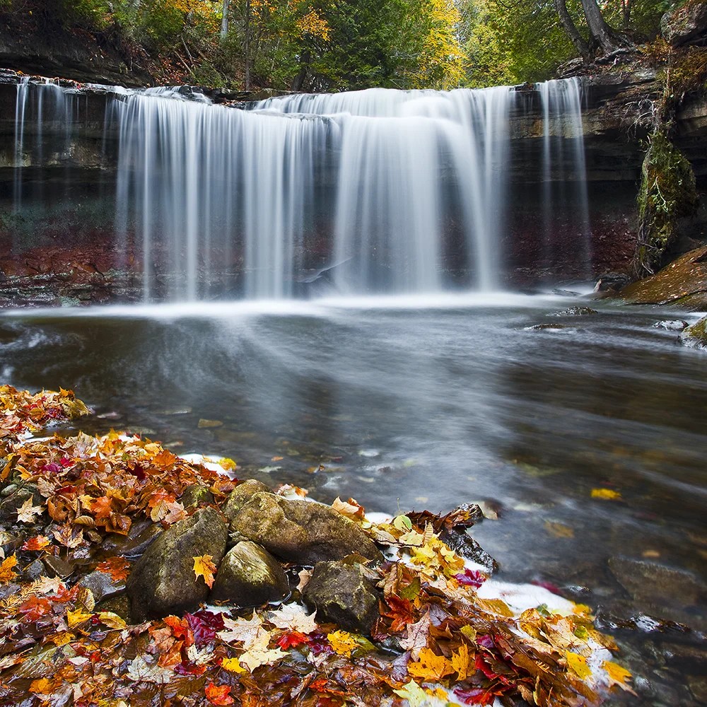 Water Falls I Fine Art Print