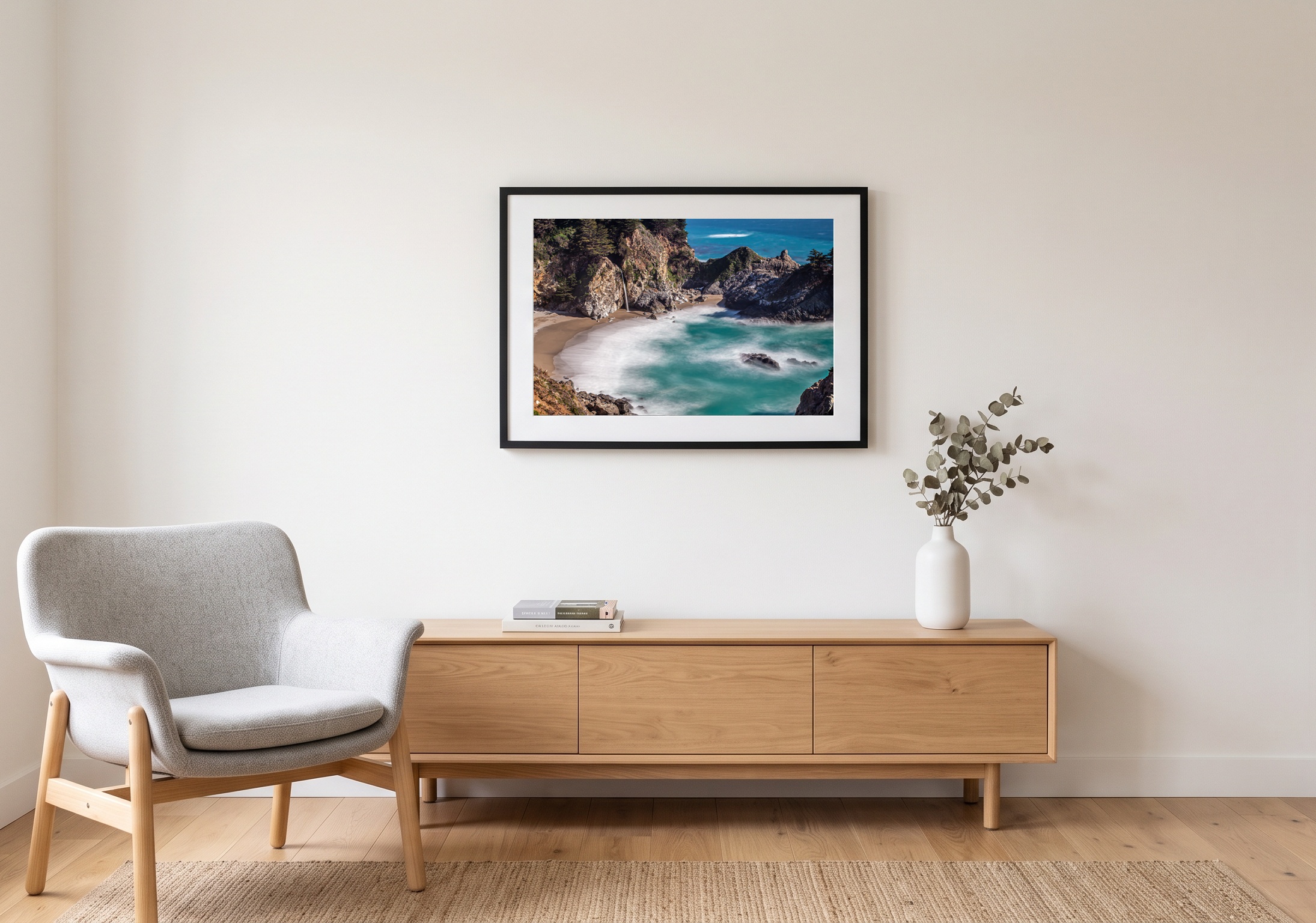 Water Falls II Room Setting Mockup